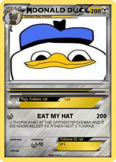 Pokemon DONALD DUCK