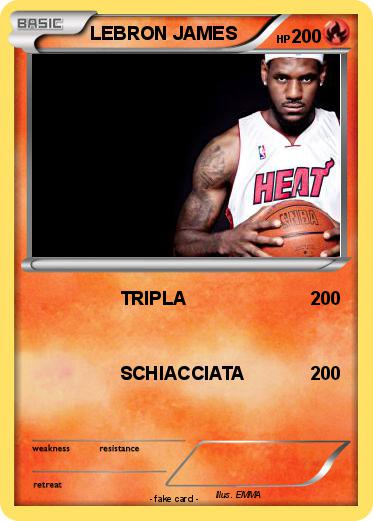 Pokemon LEBRON JAMES