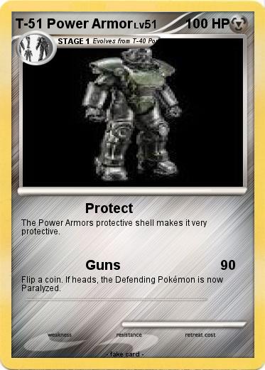 Pokemon T-51 Power Armor