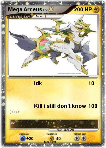 Pokemon Mega Arceus