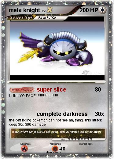 Pokemon meta knight