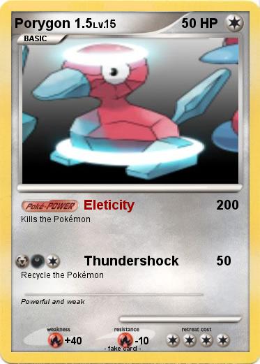 Pokemon Porygon 1.5