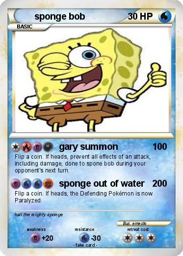 Pokemon sponge bob