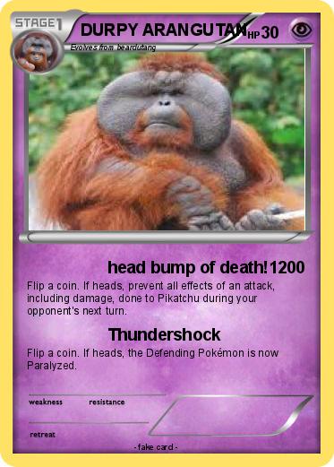 Pokemon DURPY ARANGUTAN