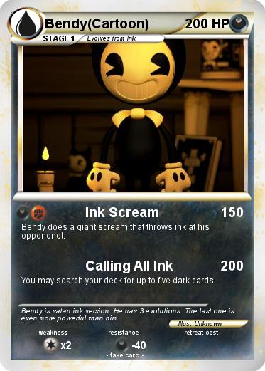Pokemon Bendy(Cartoon)
