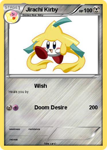 Pokemon Jirachi Kirby