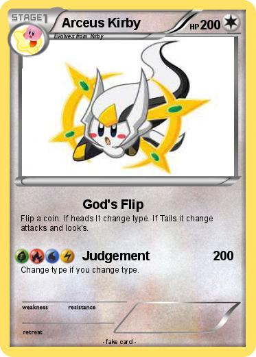 Pokemon Arceus Kirby