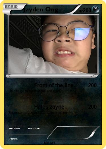 Pokemon Jayden Ong