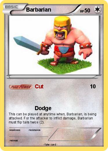 Pokemon Barbarian