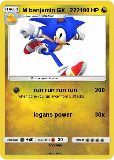 Pokemon M benjamin GX   222