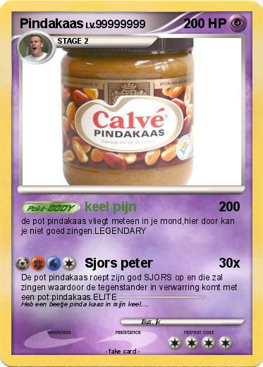 Pokemon Pindakaas