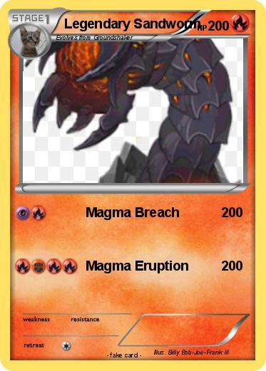 Pokemon Legendary Sandworm