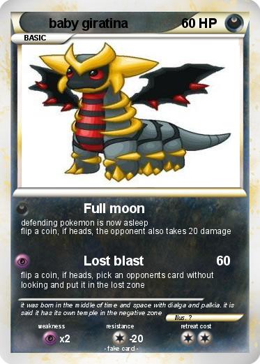Pokemon baby giratina