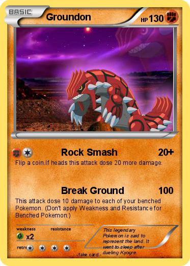Pokemon Groundon