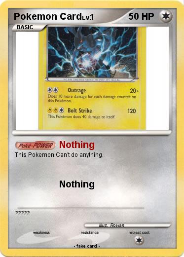 Pokemon Pokemon Card