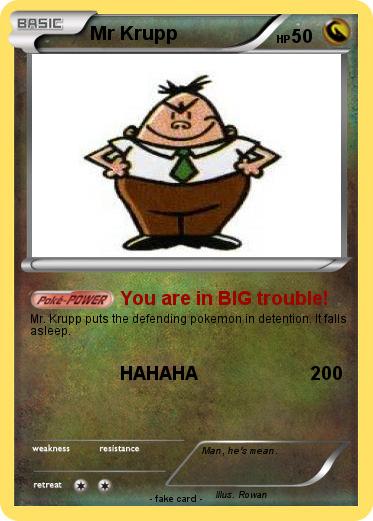 Pokemon Mr Krupp