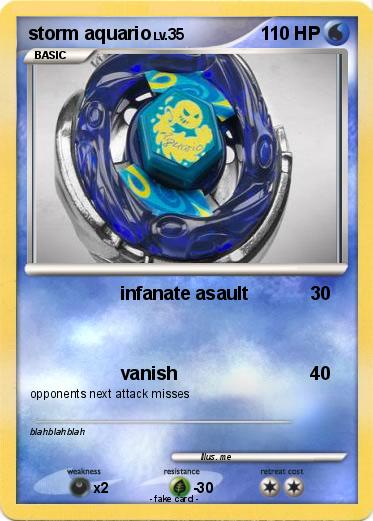 Pokemon storm aquario