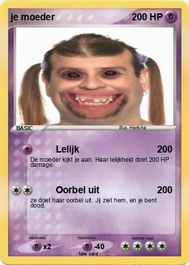 Pokemon je moeder