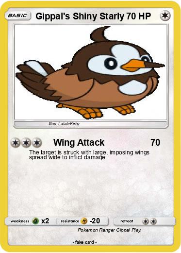 Pokemon Gippal's Shiny Starly