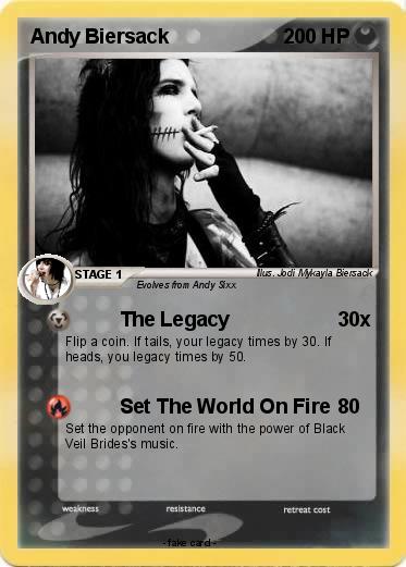 Pokemon Andy Biersack