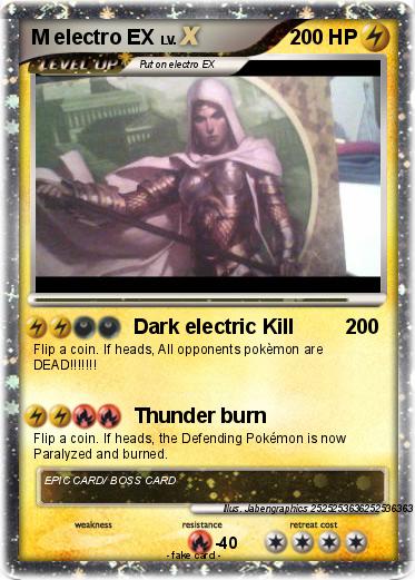 Pokemon M electro EX