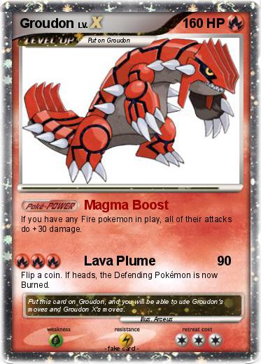 Pokemon Groudon