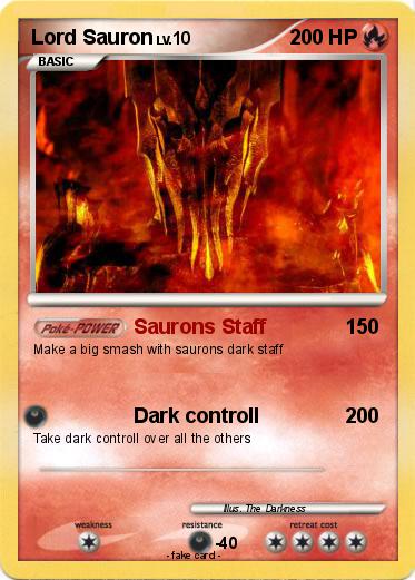 Pokemon Lord Sauron