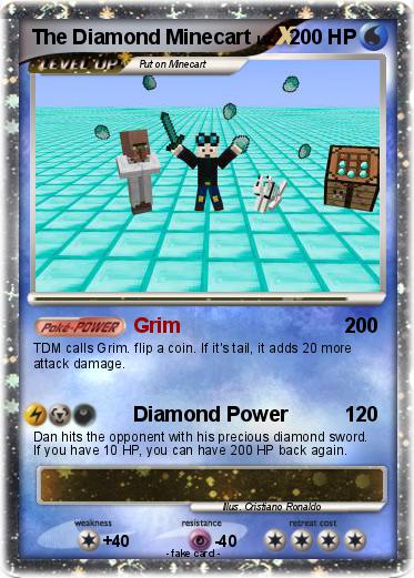 Pokemon The Diamond Minecart