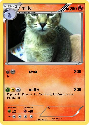 Pokemon mille