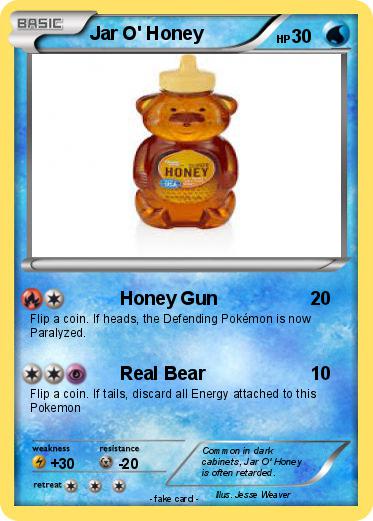 Pokemon Jar O' Honey Pokemon Jar O' Honey