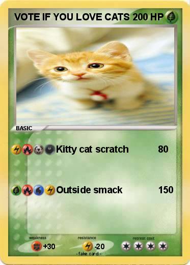 Pokemon VOTE IF YOU LOVE CATS