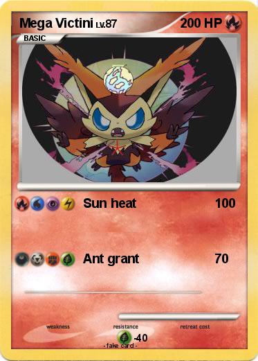 Pokemon Mega Victini