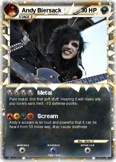 Pokemon Andy Biersack