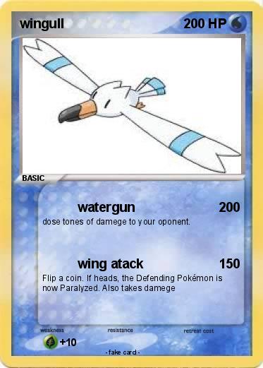 Pokemon wingull