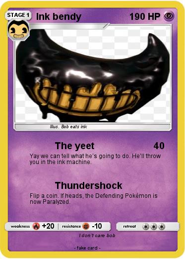 Pokemon Ink bendy