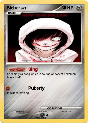 Pokemon Bieber