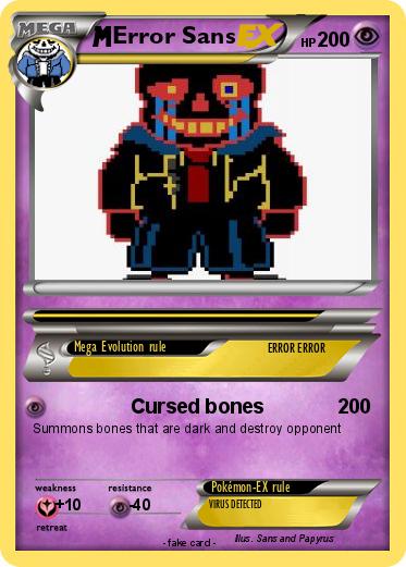 Pokemon Error Sans