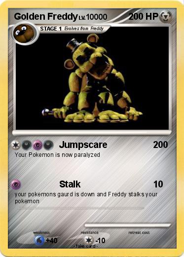 Pokemon Golden Freddy