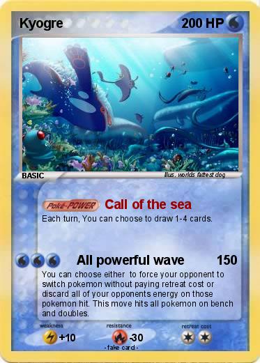 Pokemon Kyogre