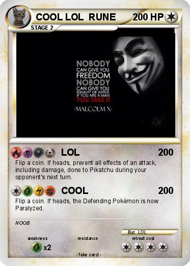 Pokemon COOL LOL  RUNE