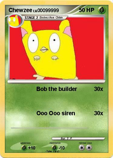 Pokemon Chewzee