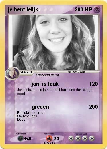 Pokemon je bent lelijk.