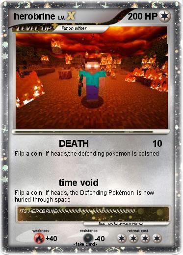 Pokemon herobrine
