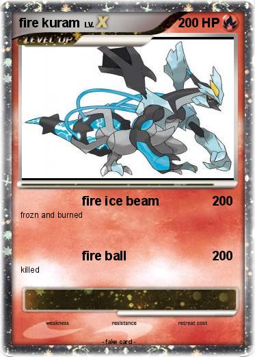 Pokemon fire kuram