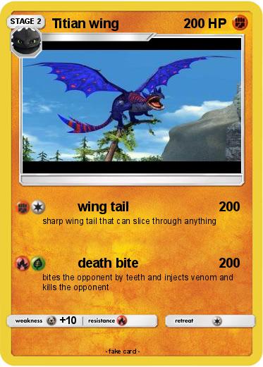 Pokemon Titian wing