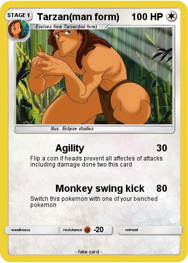 Pokemon Tarzan(man form)