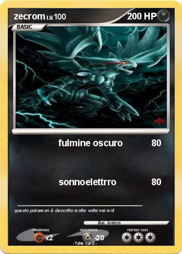 Pokemon zecrom