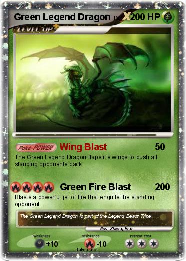 Pokemon Green Legend Dragon