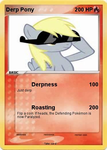 Pokemon Derp Pony