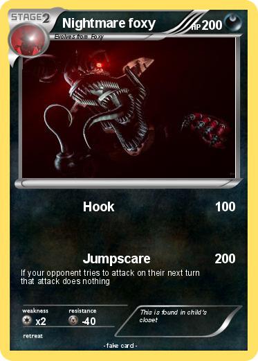 Pokemon Nightmare foxy